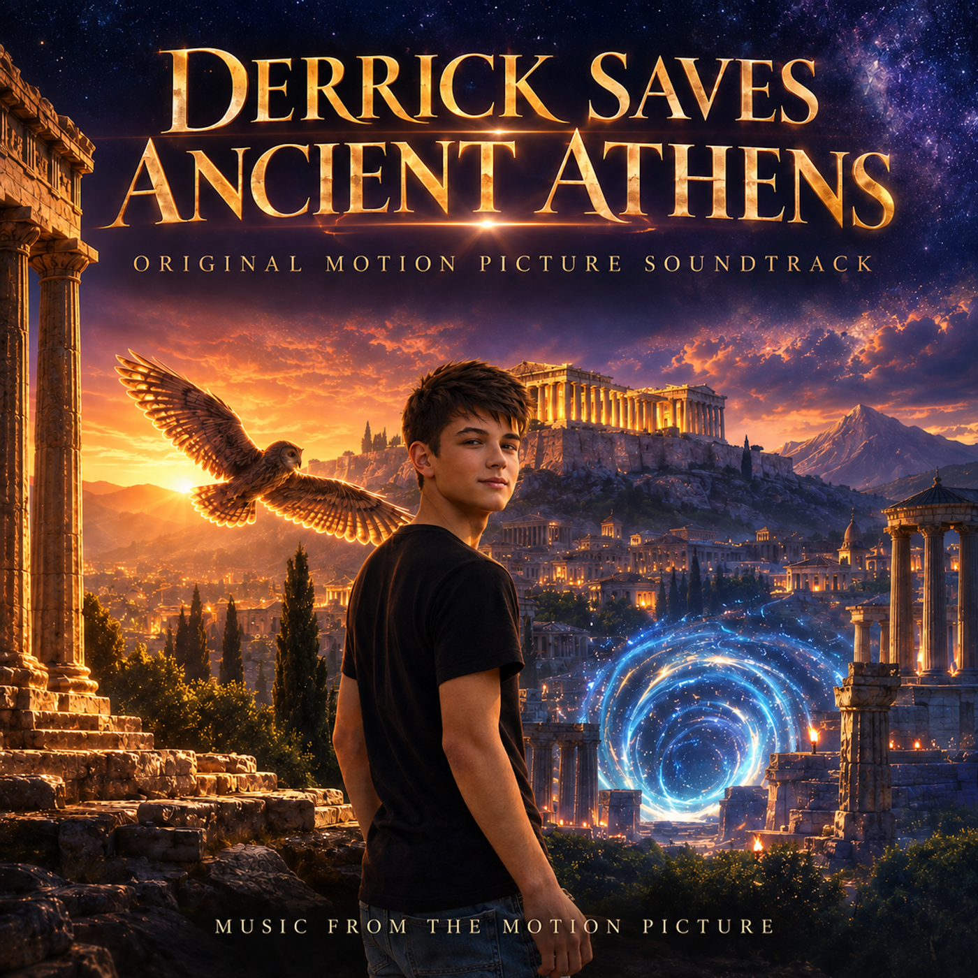 Derrick Saves Ancient Athens — Original Motion Picture Soundtrack album cover